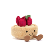 Jellycat Amuseables Fleurette Tarte Aux Fraises
