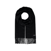 Oversized Cashmink Scarf Black by Fraas