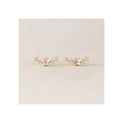 Stargazer Climber Earrings Clear by Lover's Tempo