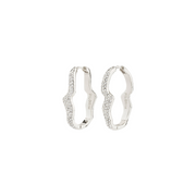 Connect Earring in Silver by Pilgrim
