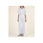 Meg Wide Leg Raw in Optic White by Kut from the Kloth