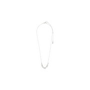 Coby Crystal Pendant Necklace in Silver by Pilgrim