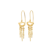 Breeze Earrings in Gold by Pilgrim