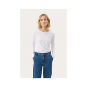 Nemajas Longsleeve in Bright White by Part Two