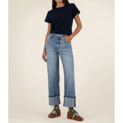 Sienna High Rise Straight Leg in Love Wash by Kut from the Kloth