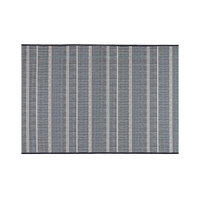 Dash & Albert Machine Washable Samson Black Rug 3x5
