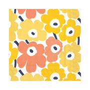 MINI UNIKOT Yellow Marimekko Lunch Napkins