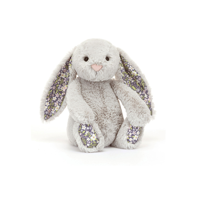 Jellycat Blossom Silver Bunny "Bloom" Little