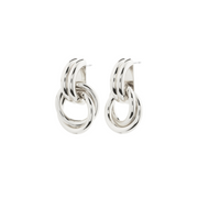 Agni Earrings in Silver by Pilgrim