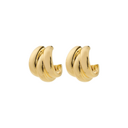 Damia Earrings in Gold by Pilgrim