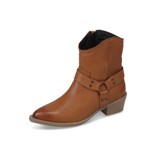 Frida Cowboy Boot in Coconut by Bueno