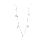 Prucence Necklace in Silver by Pilgrim