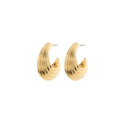 Asle Earrings in Gold by Pilgrim