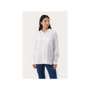 Kivas Shirt in Bright White by Part Two
