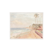 Raw Canvas Series - Pastel Palm II 12"x10"