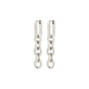 Phase Earrings in Silver by Pilgrim