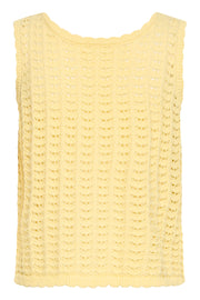 Dosia Vest in Mellow Yellow by ICHI