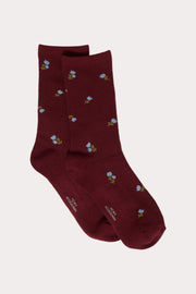 Fola Sock in Zinfandel by ICHI