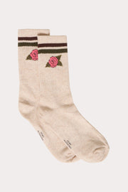 Melle Sock in Oatmeal Melange by ICHI
