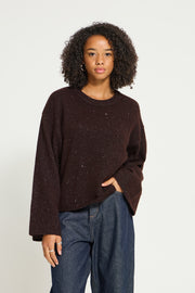 Azula Long Sleeve in Fudge by ICHI