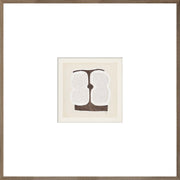 Bouclé Abstracts II - Glass Framed - 33.5"x33.5"