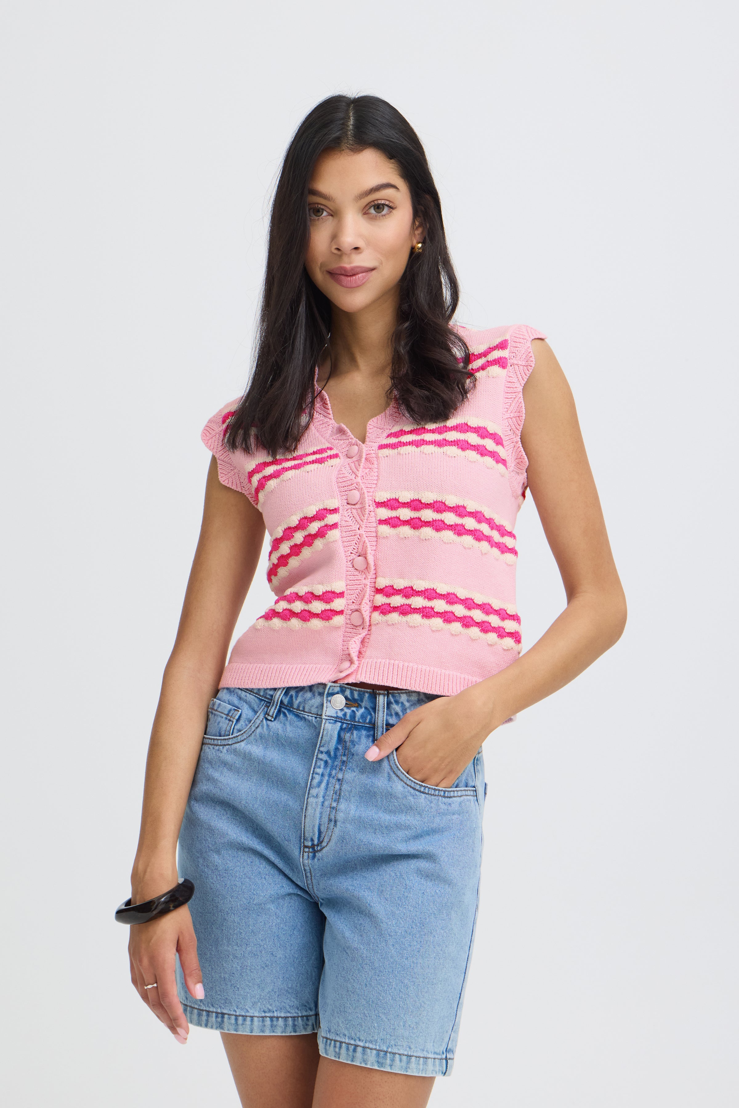 Osanra Slipover in Parfait Pin by b.young