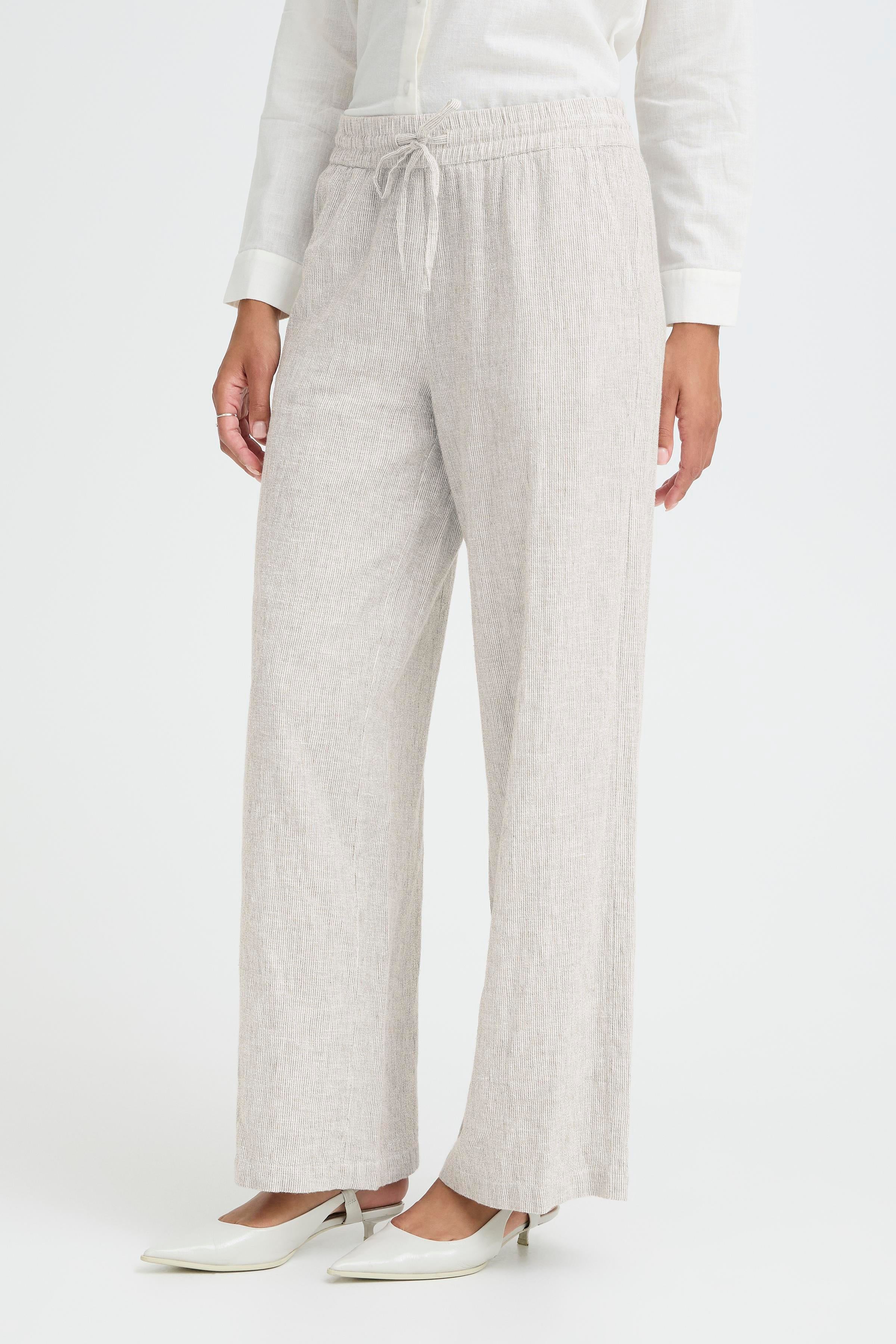 Izola Pant in Vetiver Stripe by b.young