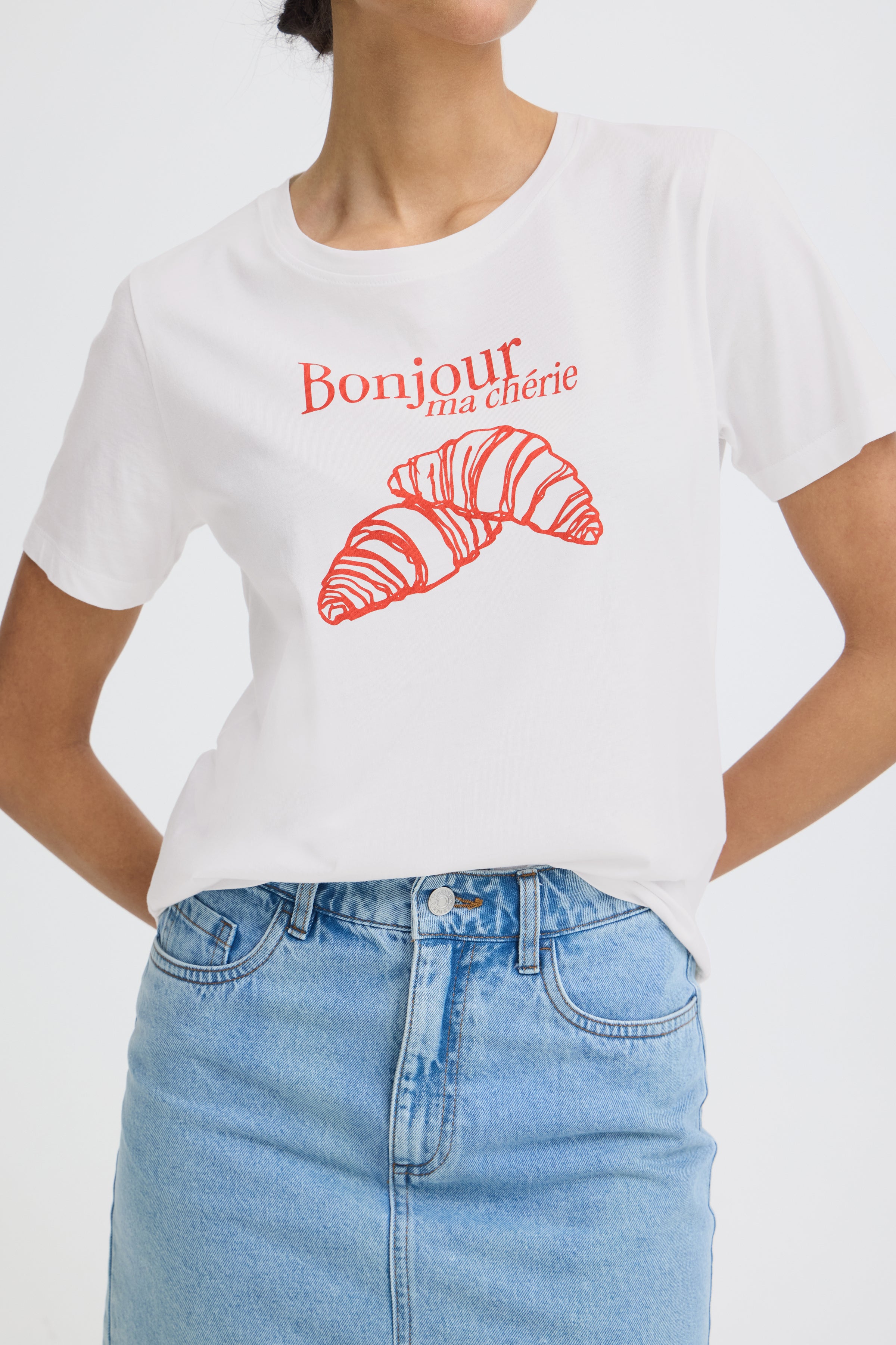Sobbe Print T-Shirt by b.young