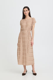 Uvika Dress in Stucco by b.young