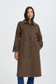 Camio Coat in Olive Night by b.young