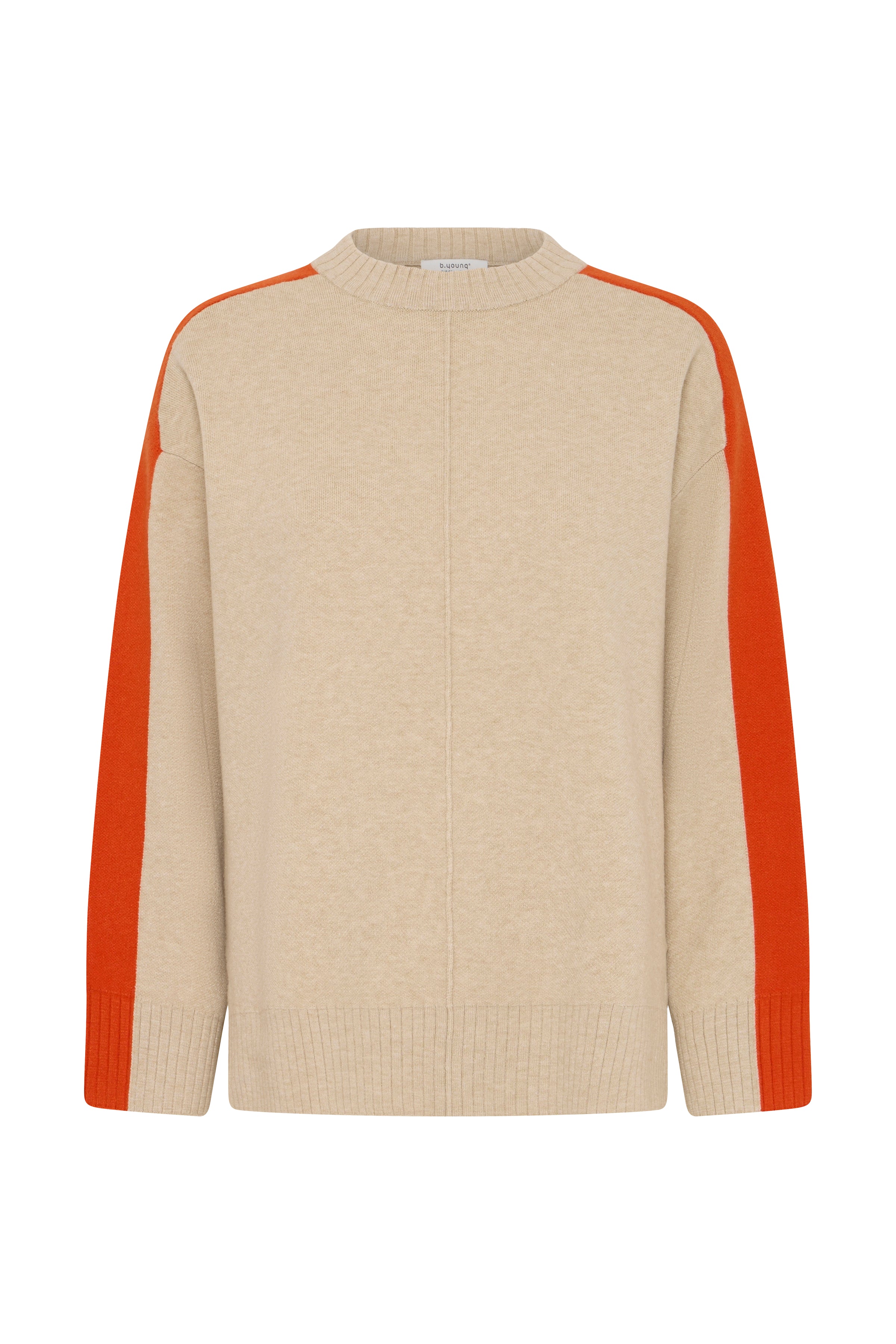 Otari Contrast Sweater in Humus by b.young