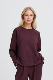 Pusti Raglan Long Sleeve in Fudge
