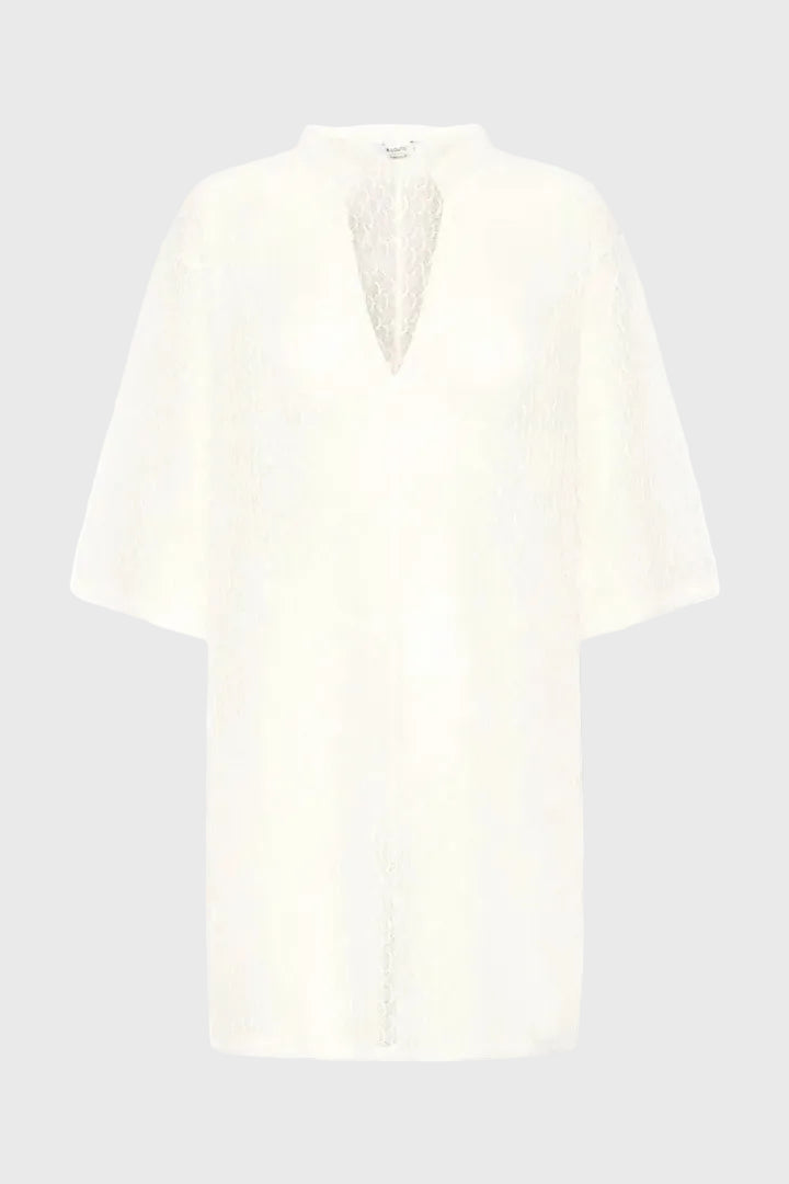 Vibeach Coverup in Bright White by b.young
