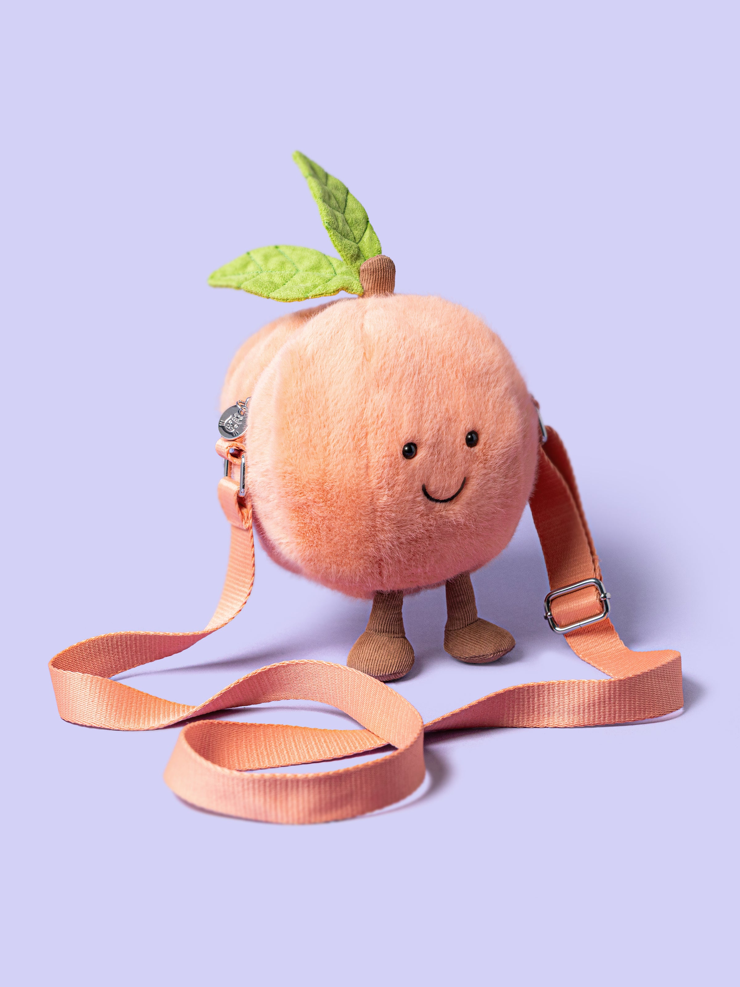 Jellycat Amuseables Peach Shoulder Bag