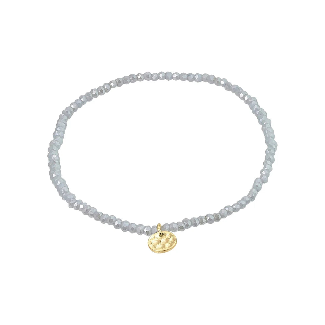 Indie Bracelet in Light Grey by Pilgrim