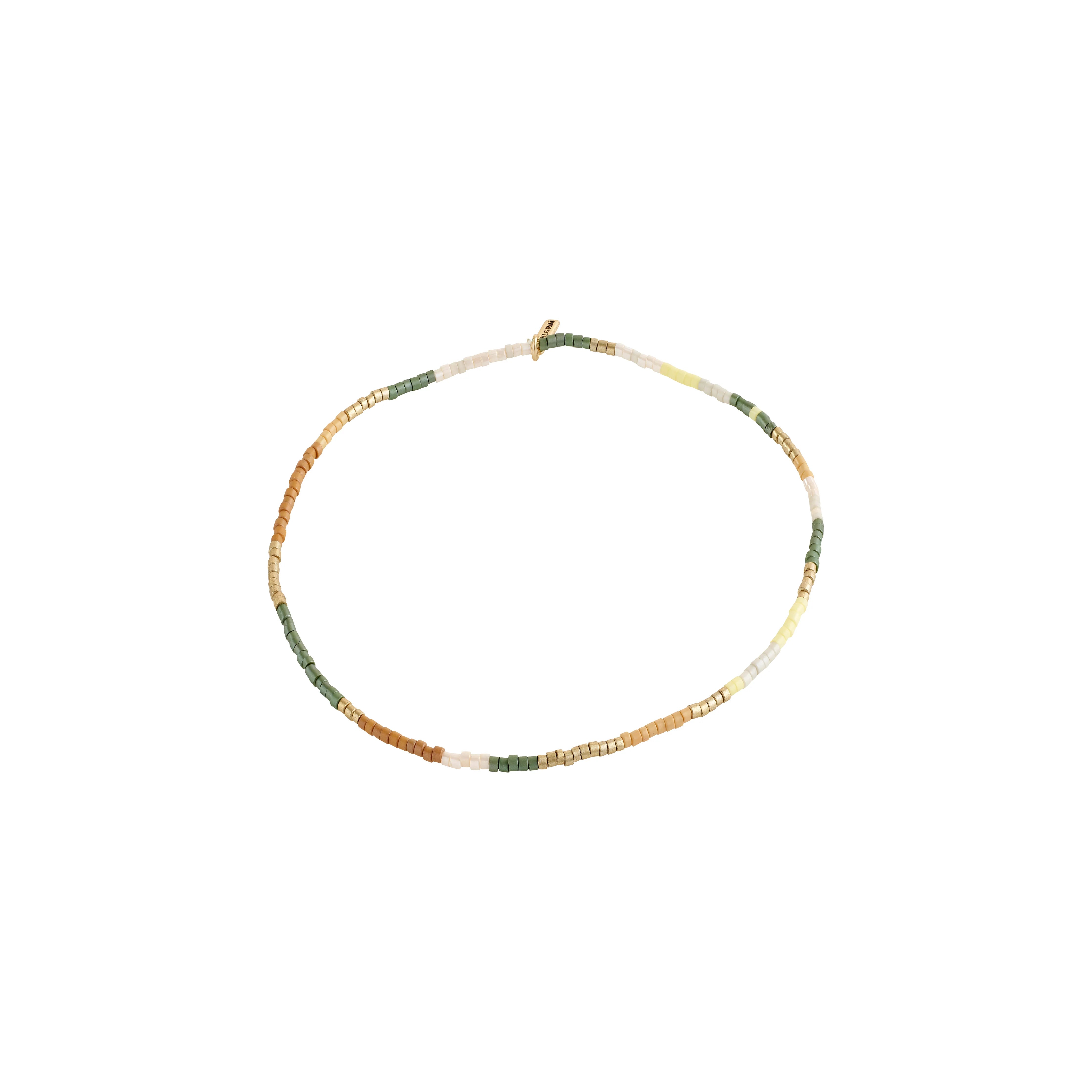 Alison Anklet in Brown & Gold by Pilgrim