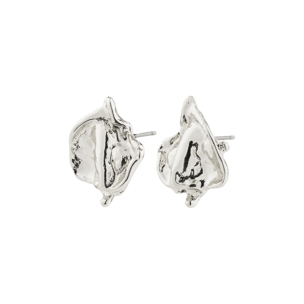Lavender Earring in Silver by Pilgrim