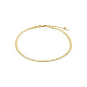 Joanna Waterproof Anklet in Gold by Pilgrim