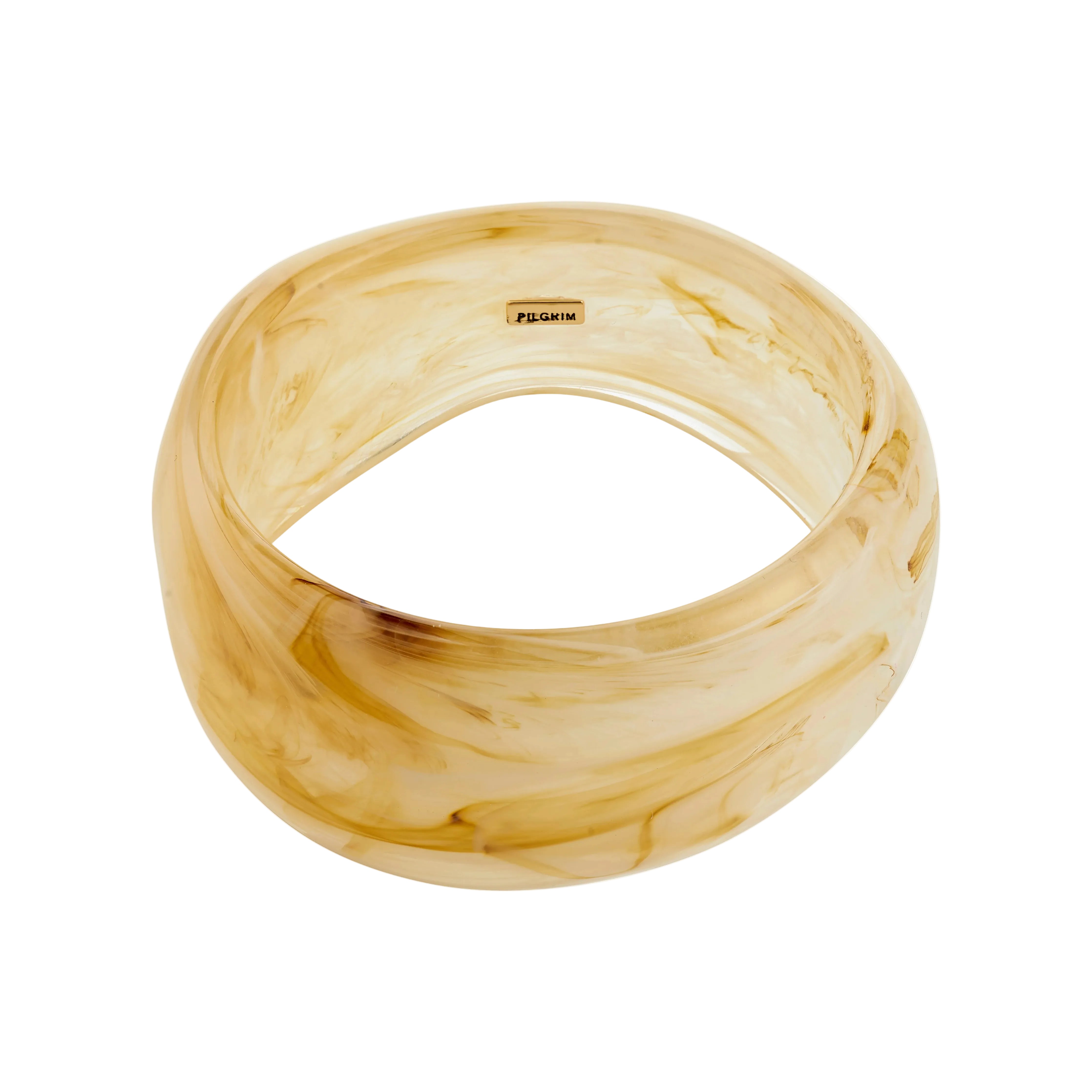 Aase Bracelet in White by Pilgrim