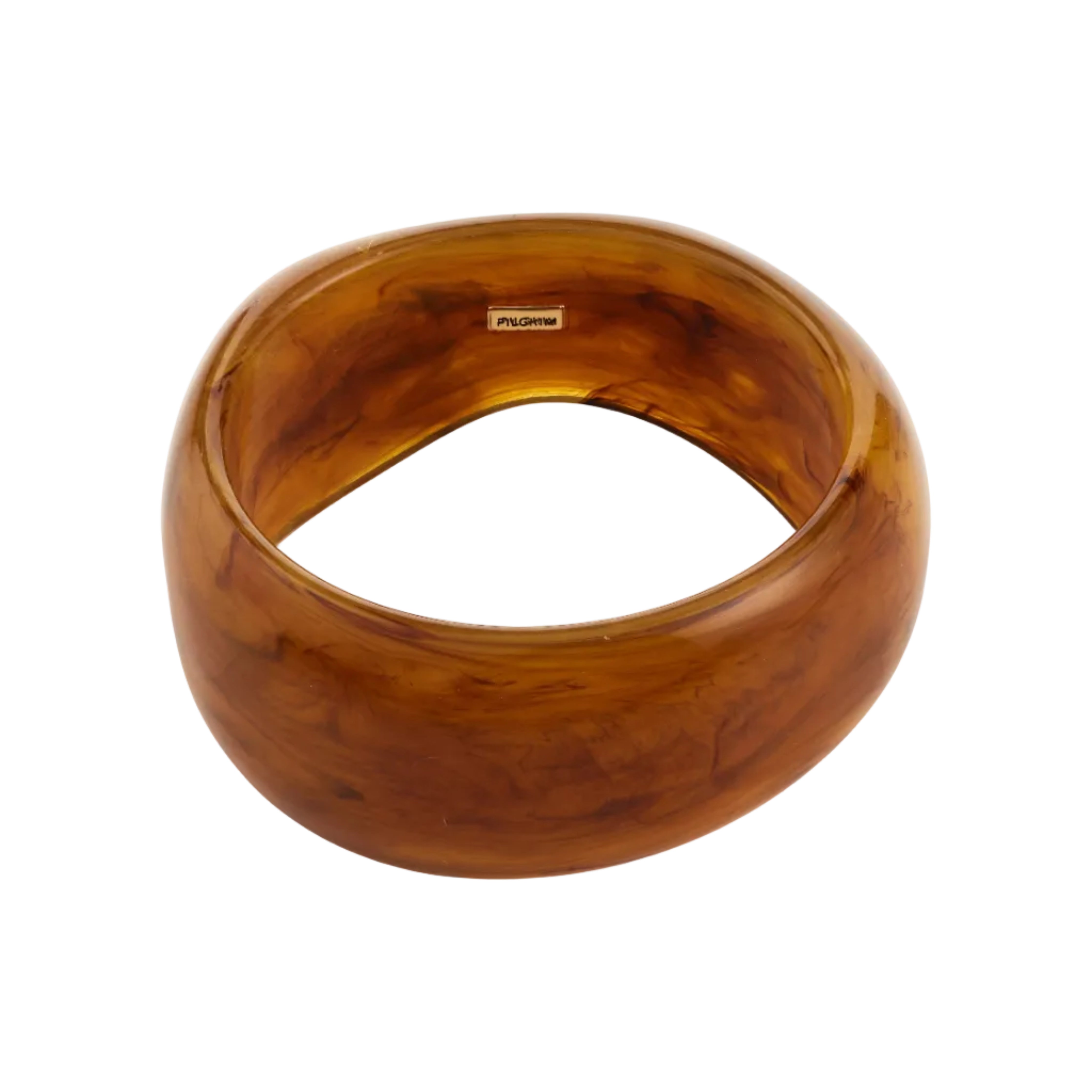 Aase Bracelet in Brown by Pilgrim