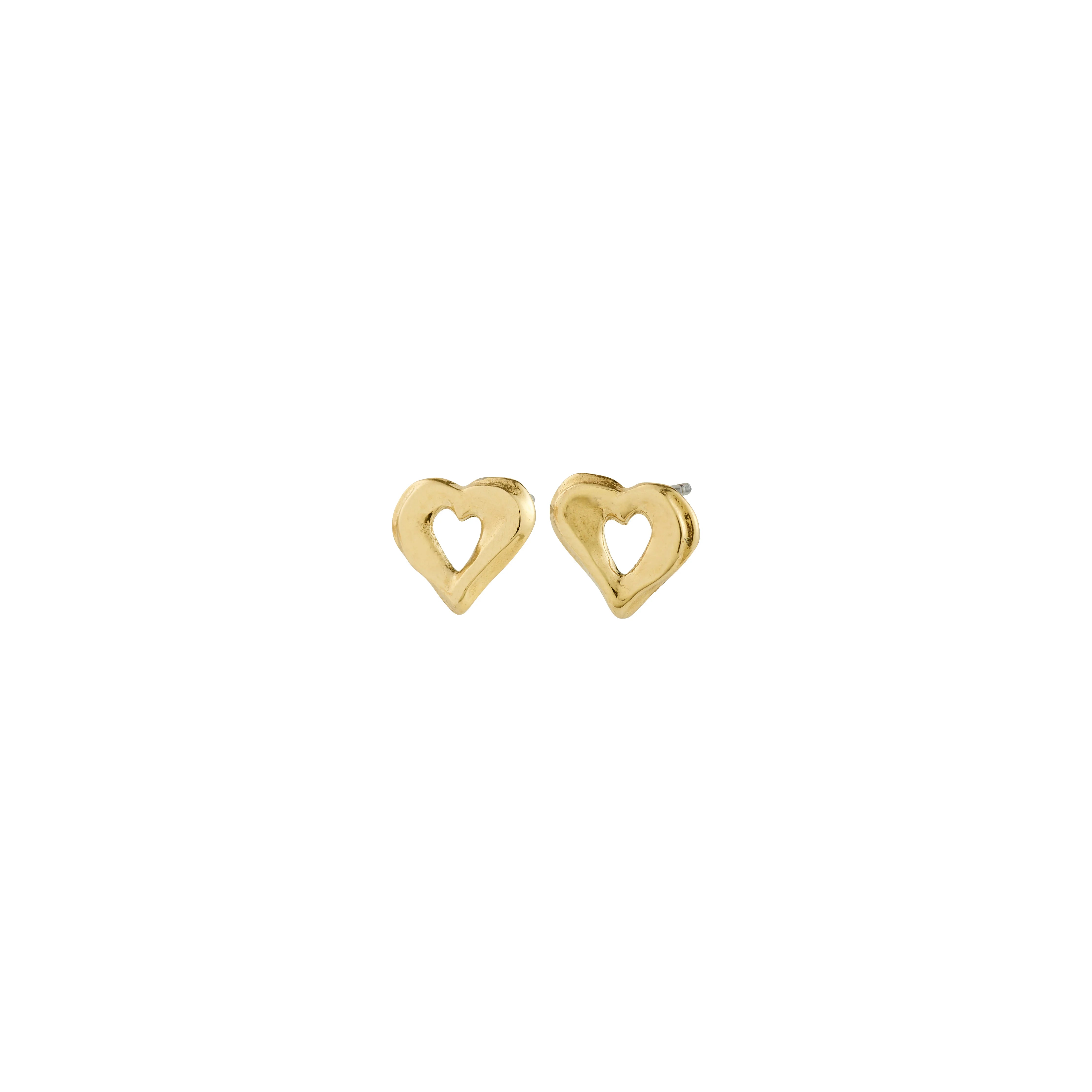 Iris Earrings in Gold by Pilgrim