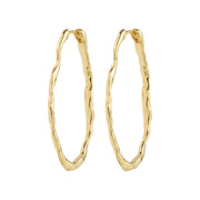 Timber Earrings in Gold by Pilgrim