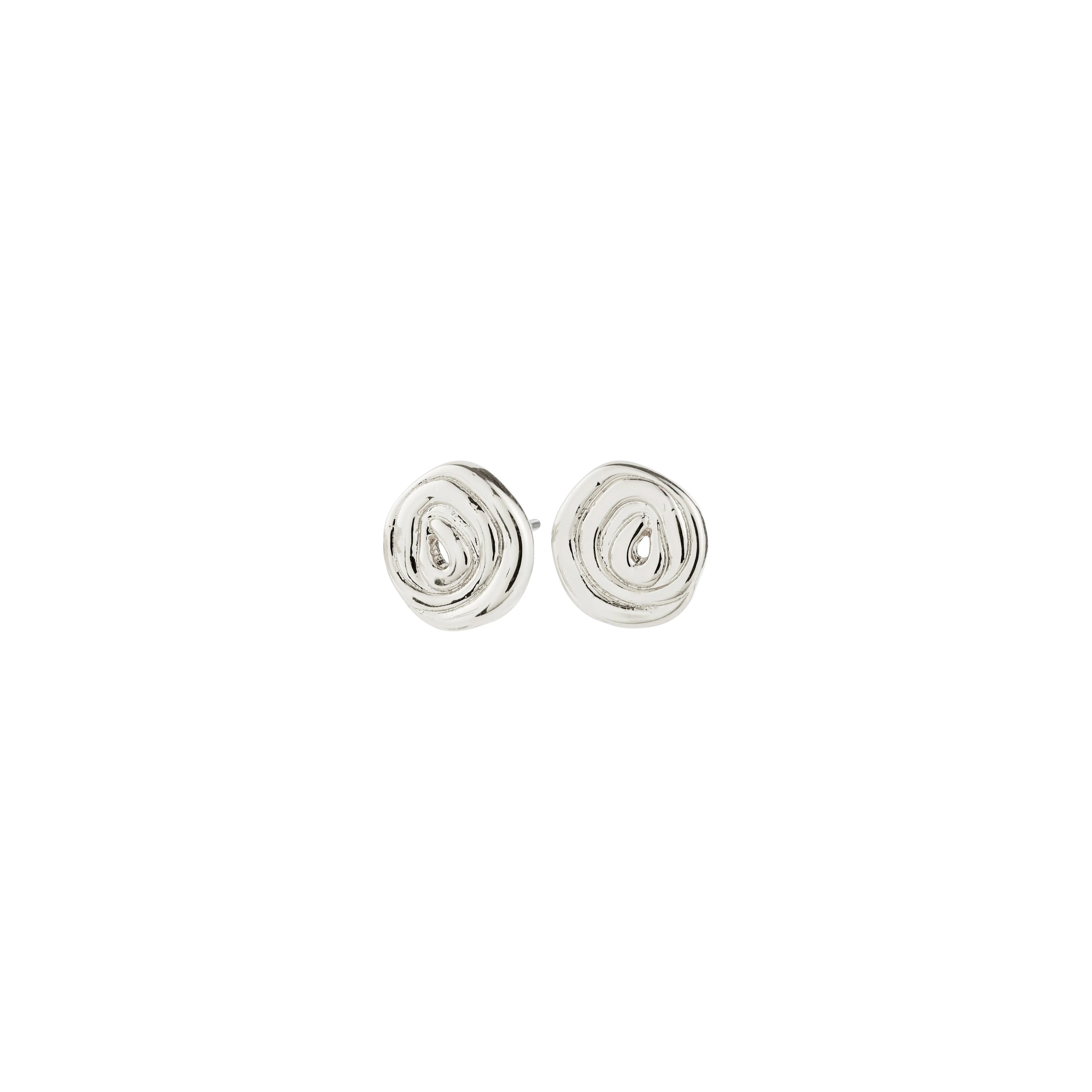 Air Earrings in Silver by Pilgrim