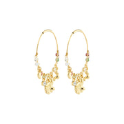Tovin Earrings in Gold by Pilgrim