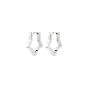 Solari Waterproof Earrings in Silver by Pilgrim