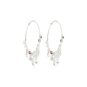 Tovin Earrings in Silver by Pilgrim