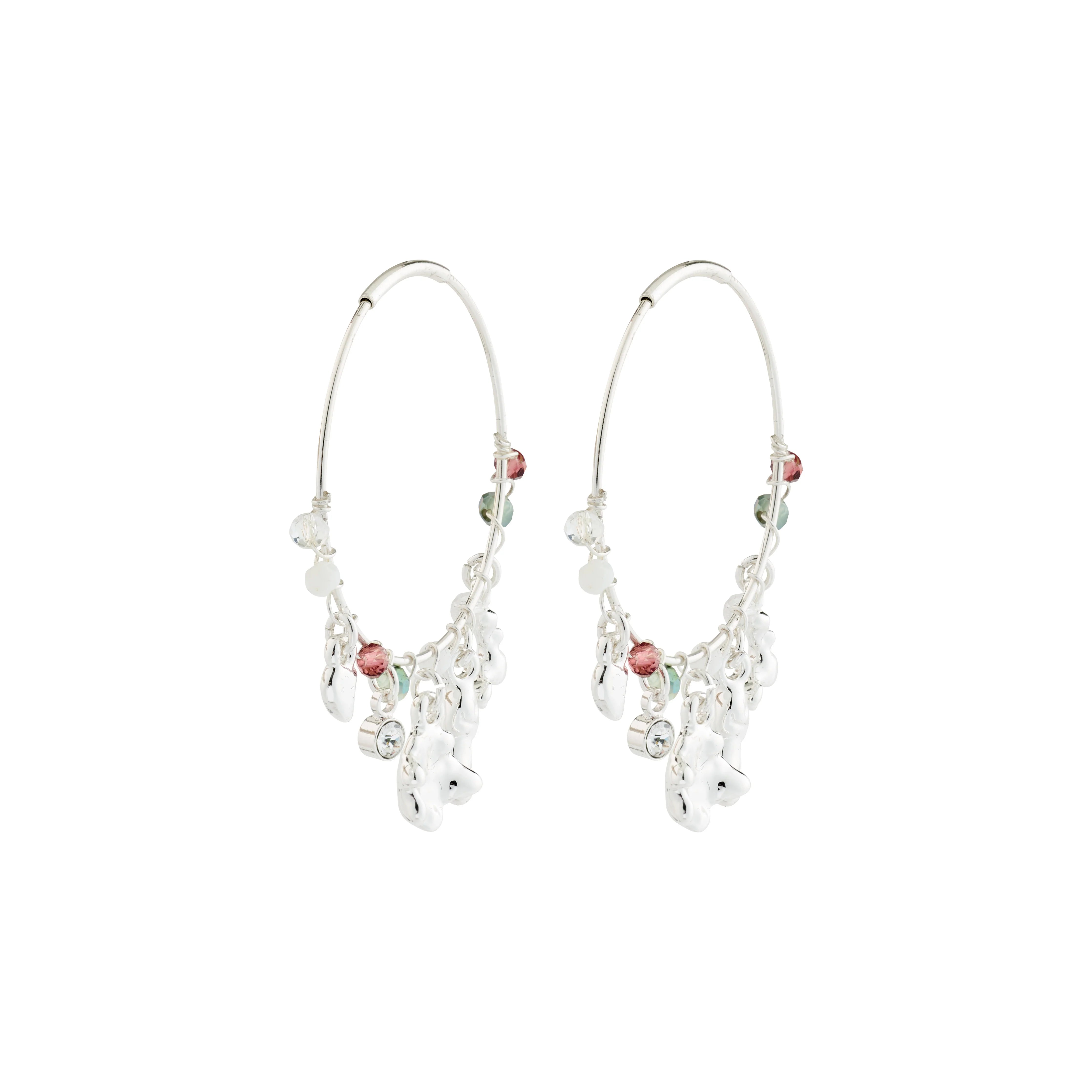 Tovin Earrings in Silver by Pilgrim