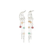 Morin Earrings in Silver by Pilgrim