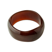 Aase Maxi Waterproof Bangle in Coffee by Pilgrim