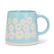 Mug With Daisies in Blue